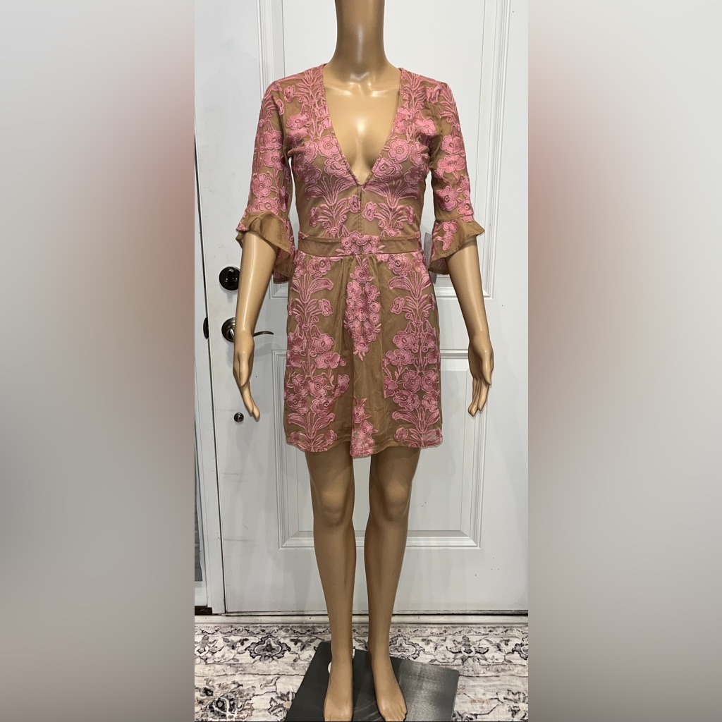 Freepeople For Love & Lemons Pretty Floral Mini